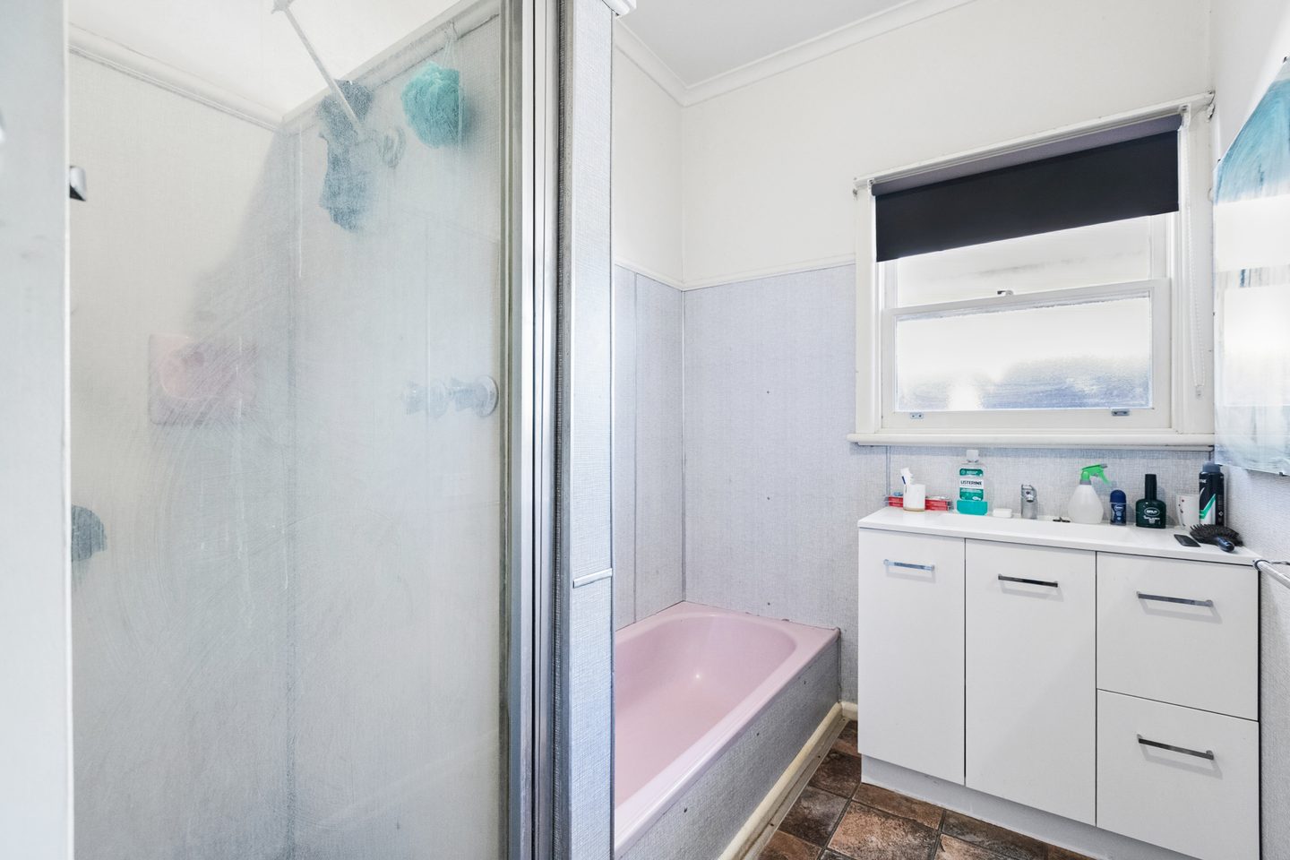 Bathroom and separate shower
