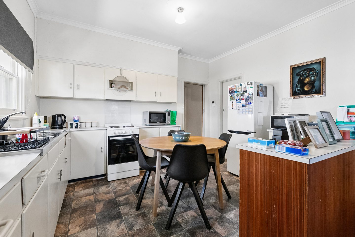 Another view of the kitchen